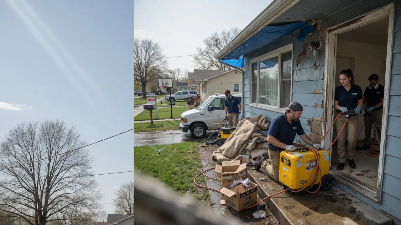 Basement Flood Cleanup in Brokaw, WI near me